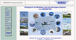 Desktop Screenshot of gromotec.de
